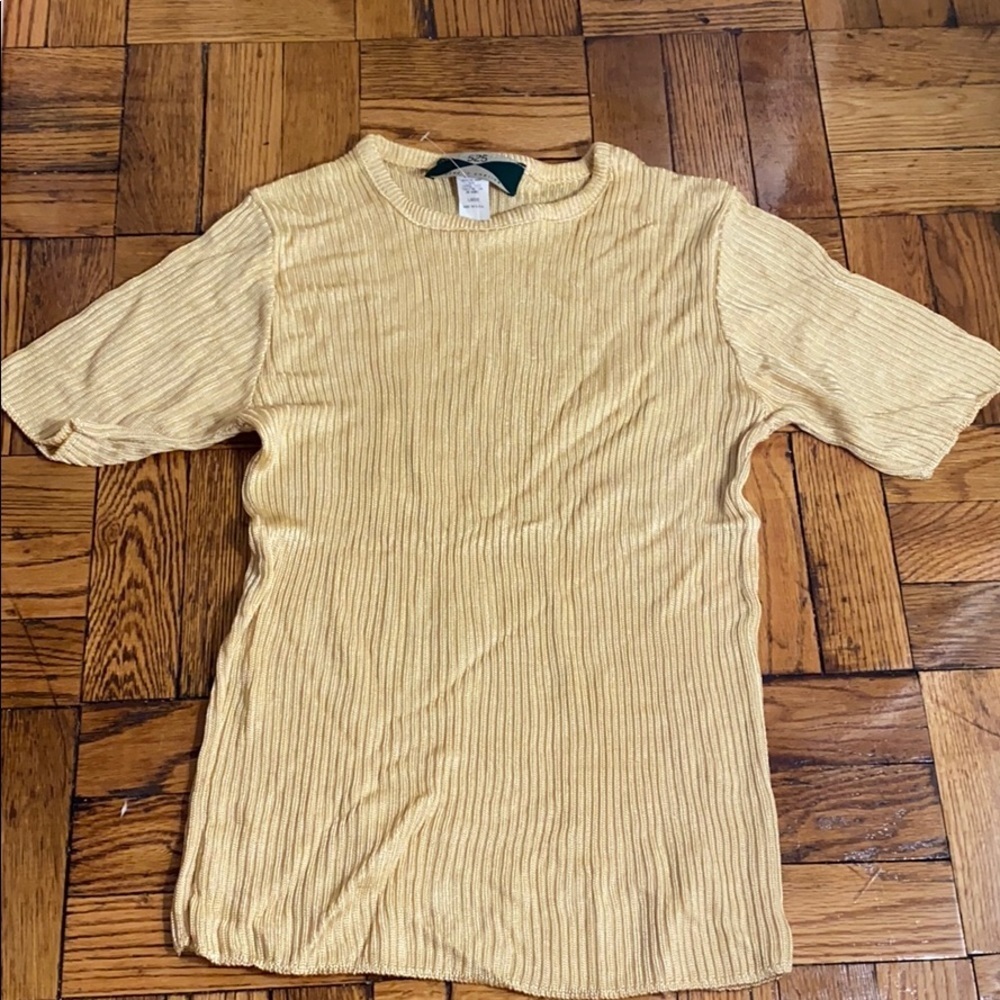 NWOT 525 America gold short sleeve